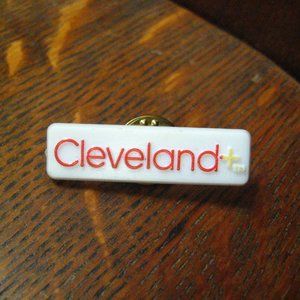 🇺🇸 Cleveland Ohio USA Vintage Lapel Pin